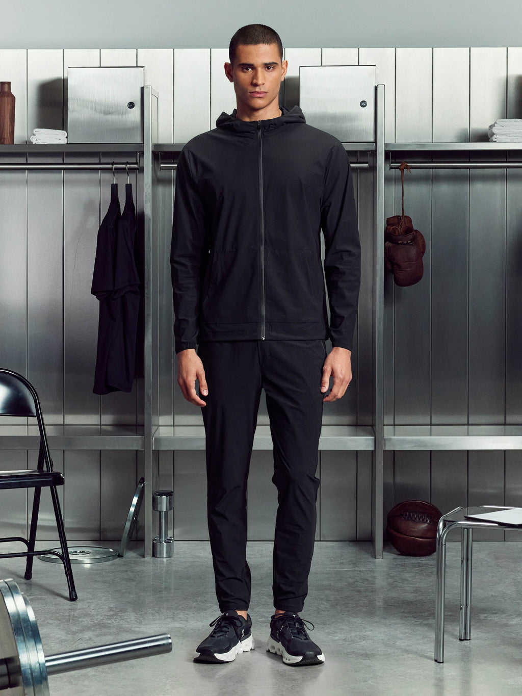 Pace Windbreaker in Black