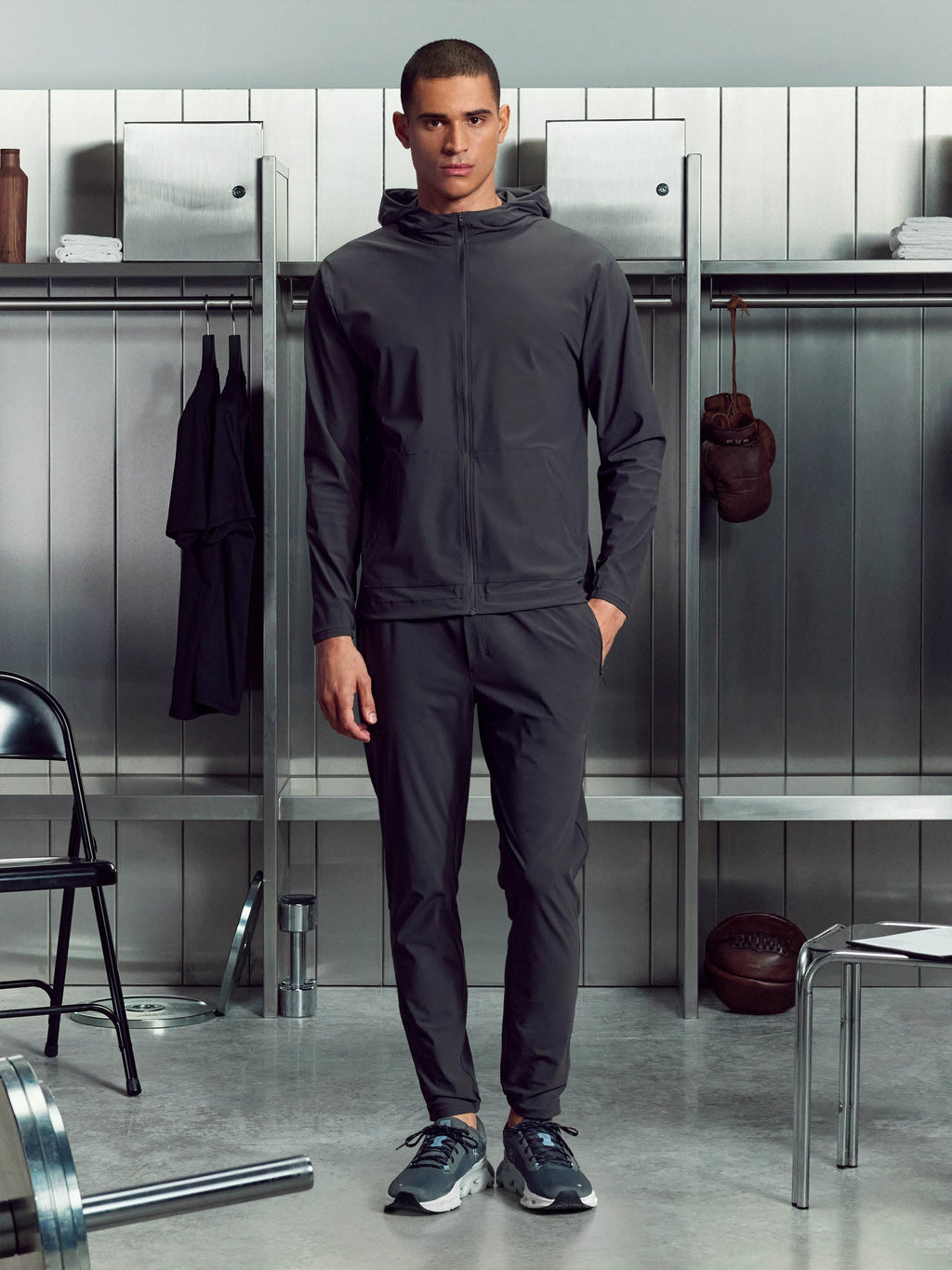 Pace Windbreaker in Grey