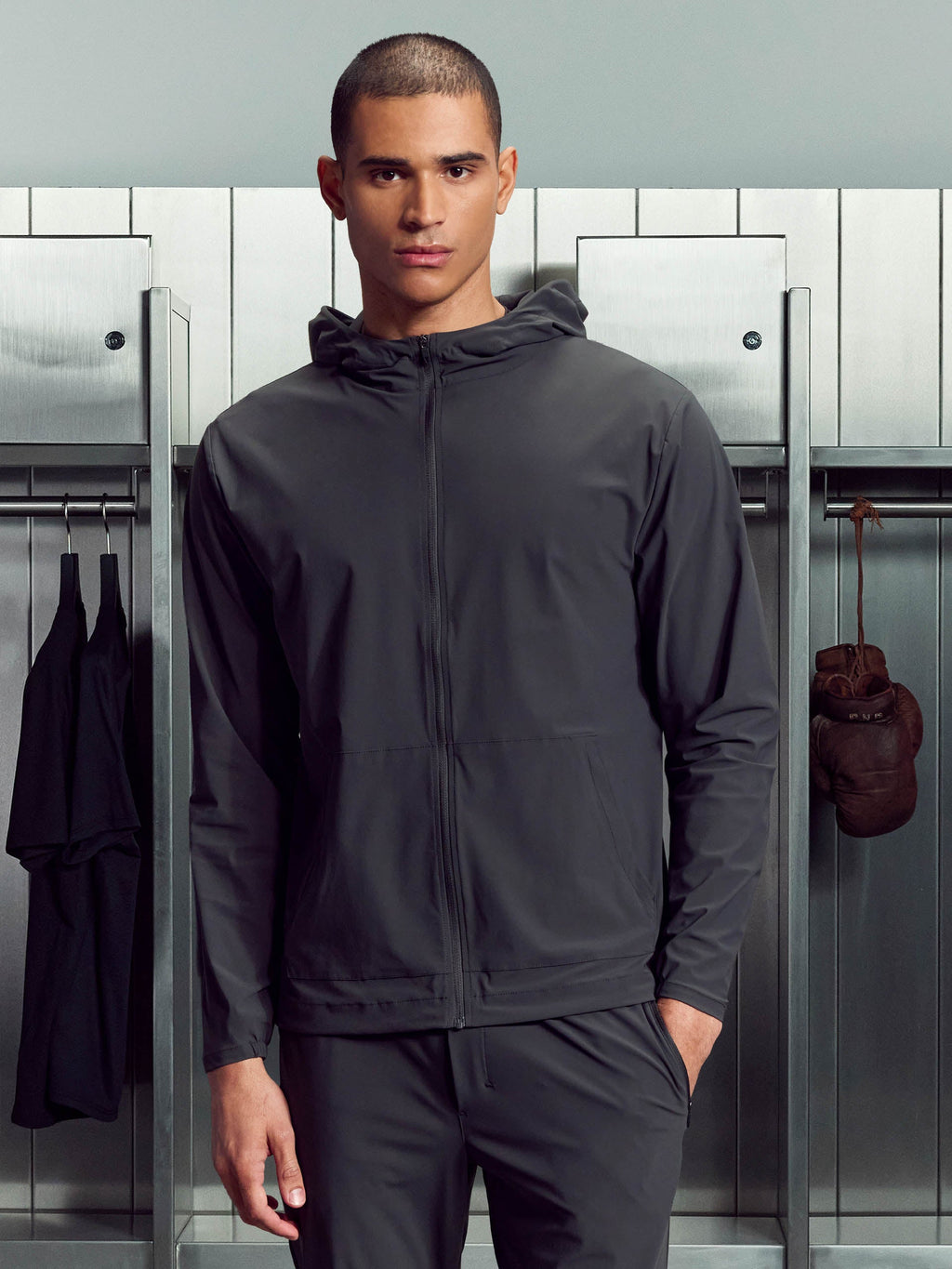 Pace Windbreaker in Grey