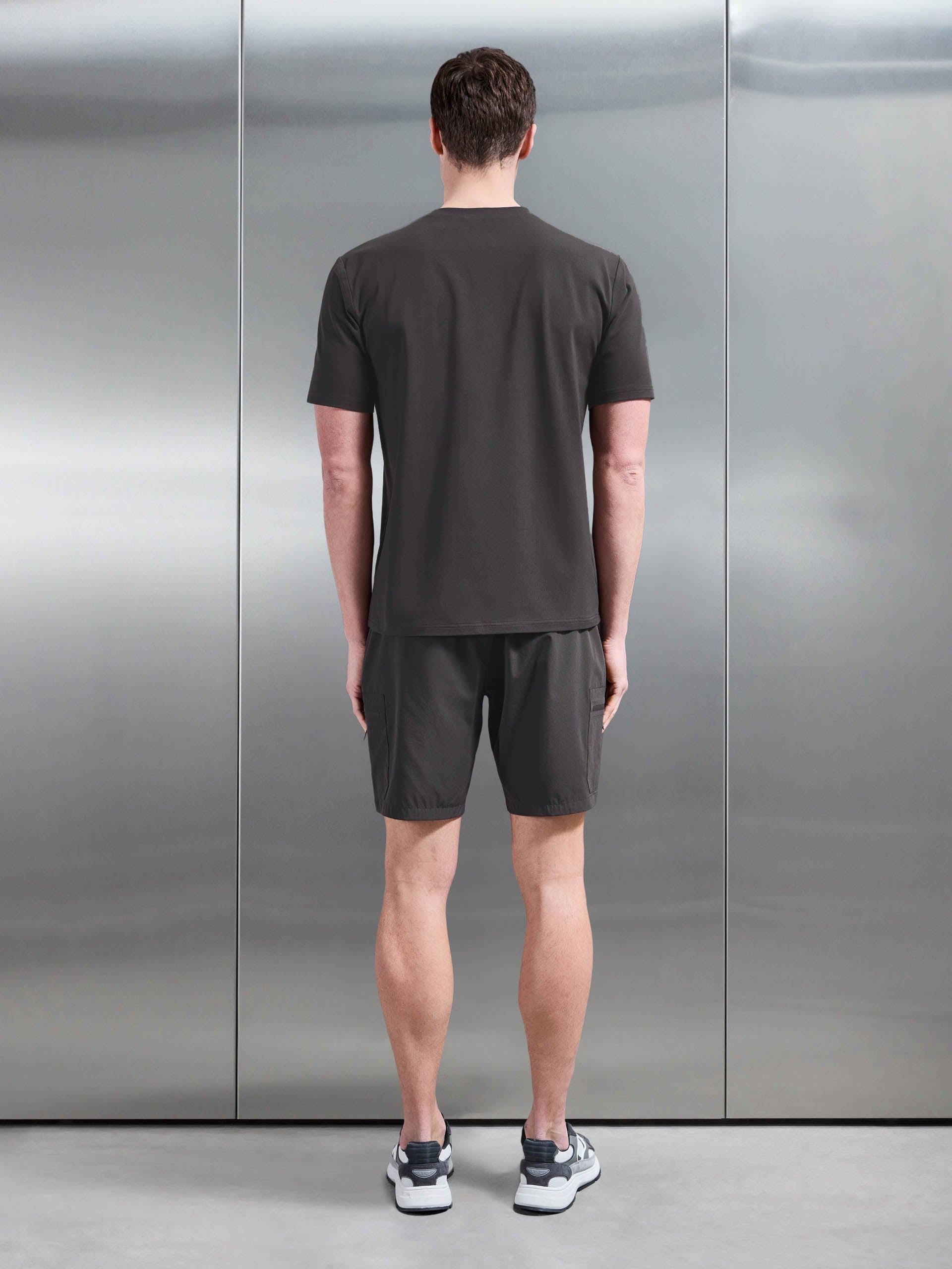 Active Cargo Short in Grey