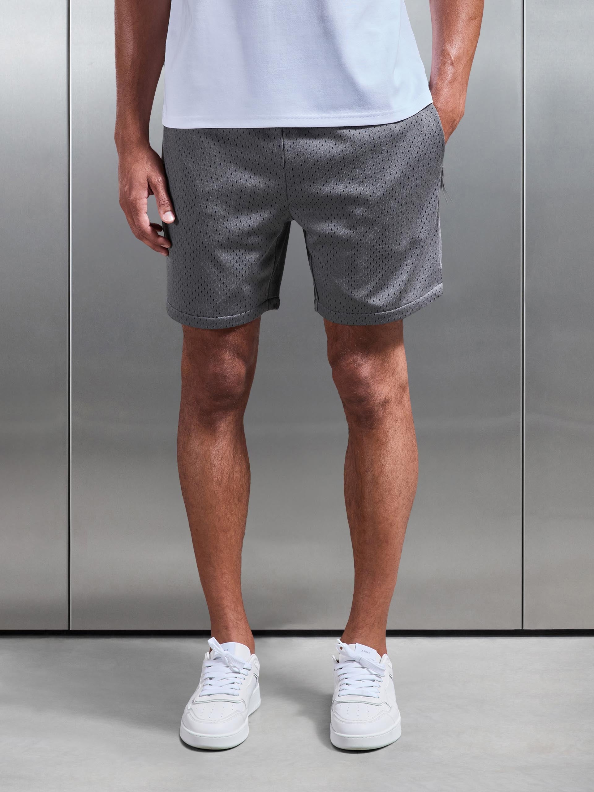 AirTech Mesh Short in Grey