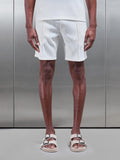 Pleated Short in Ecru