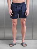 Essential Drawstring Shell Swim Short in Navy