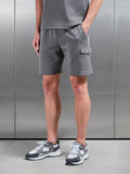 Everyday Luxe Hybrid Cargo Short in Grey