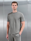Everyday Luxe Piping T-Shirt in Olive