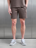 Everyday Luxe Relaxed Short in Brown
