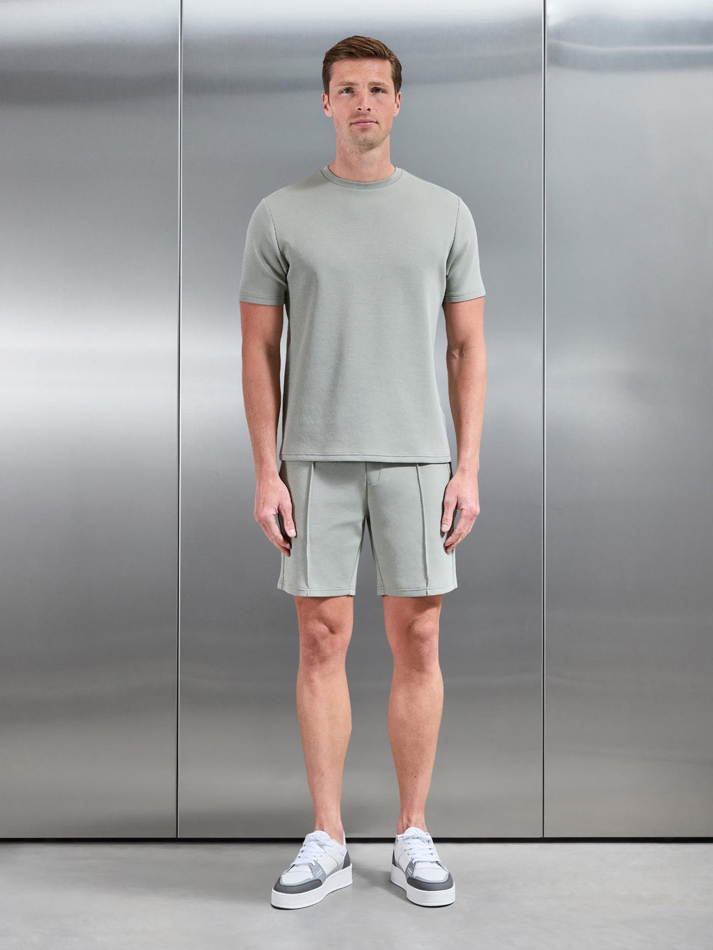 Everyday Luxe Short in Light Sage