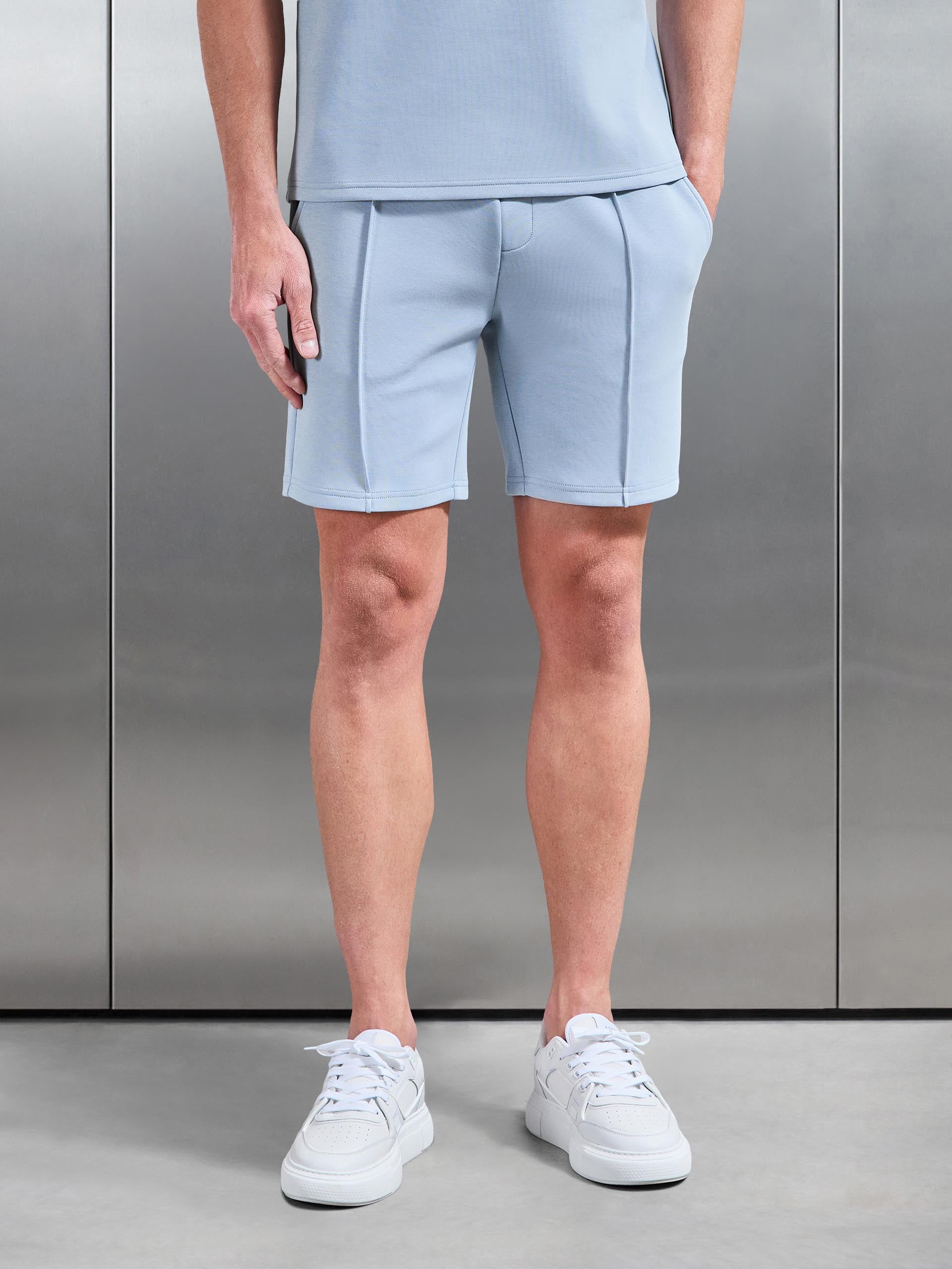 Everyday Luxe Short in Soft Blue