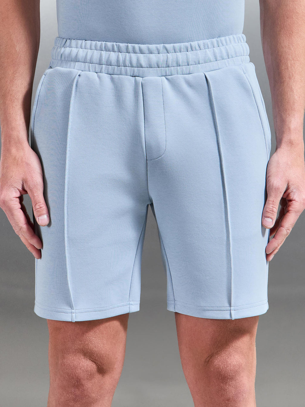 Everyday Luxe Short in Soft Blue