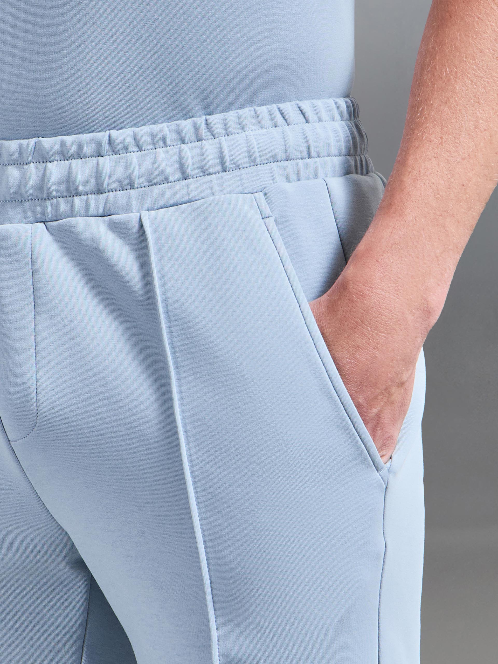 Everyday Luxe Short in Soft Blue