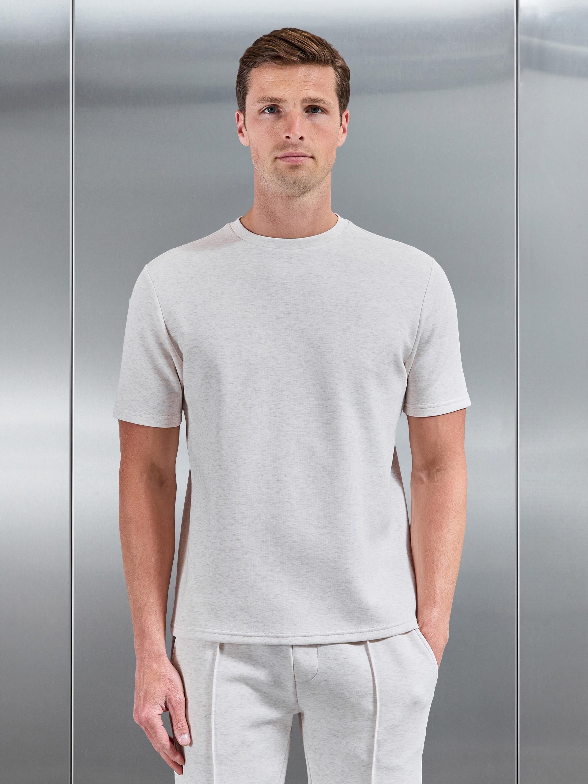 Everyday Luxe T-Shirt in Oatmeal