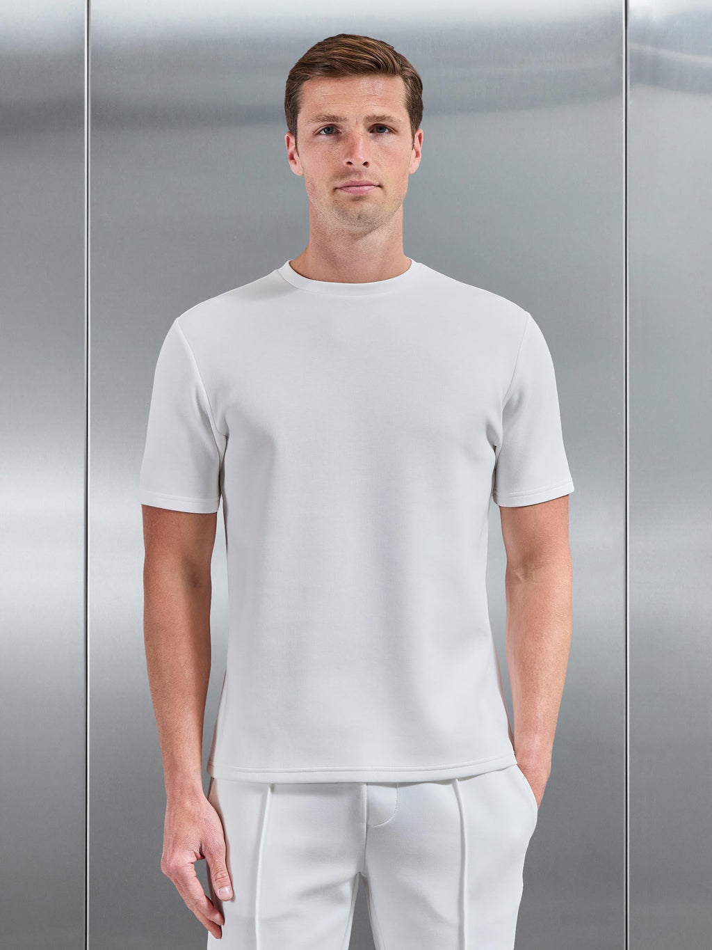 Everyday Luxe T-Shirt in Off White