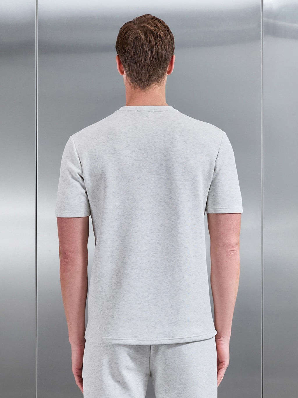 Everyday Luxe T-Shirt in White Marl