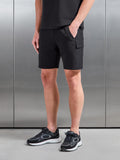 Hybrid Cargo Short in Black