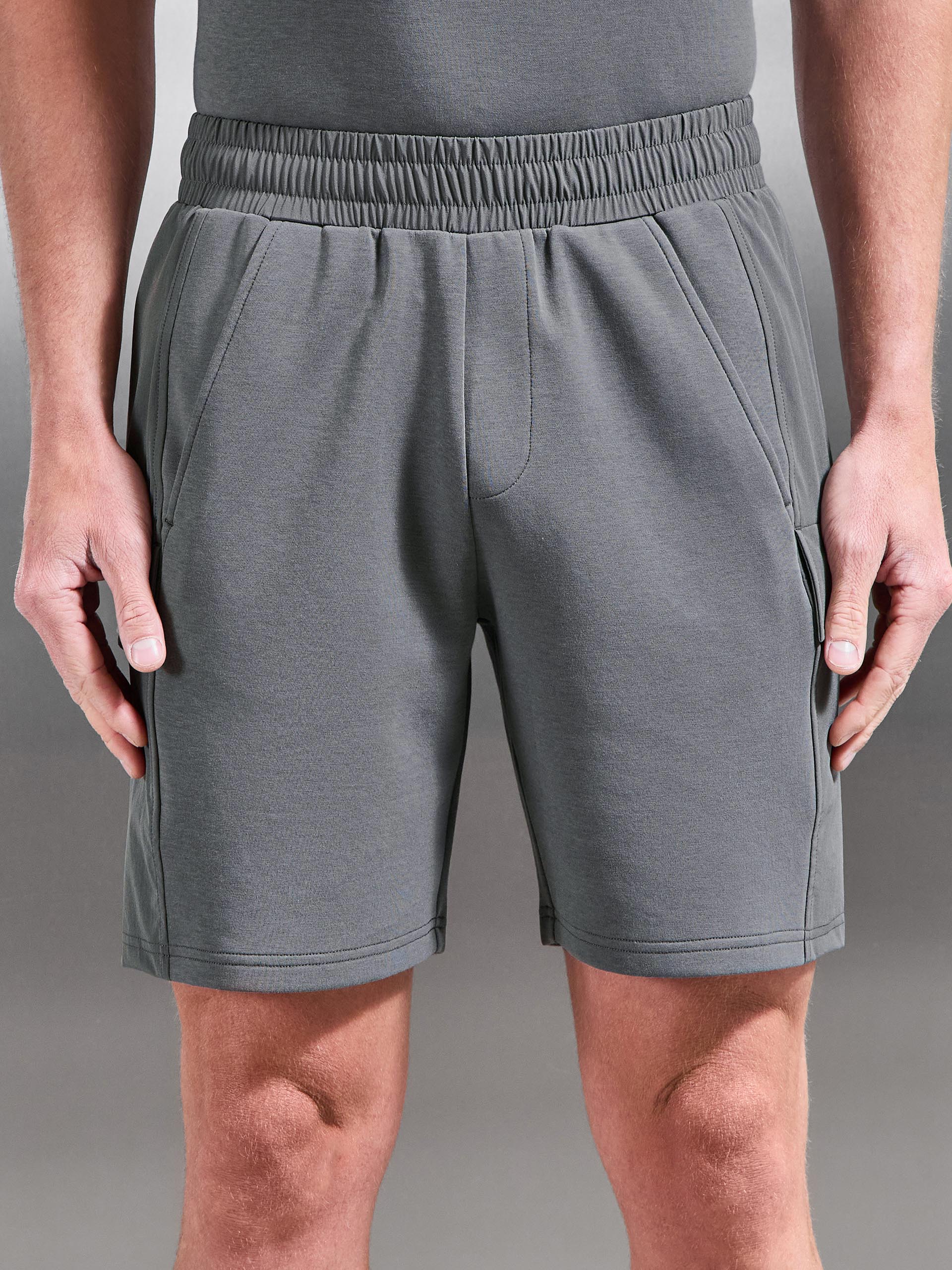 Hybrid Cargo Short in Grey