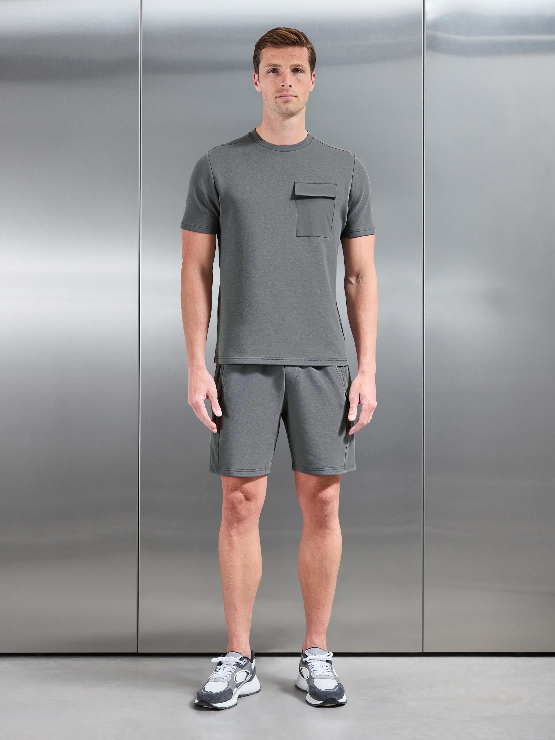 Hybrid Cargo Short in Grey