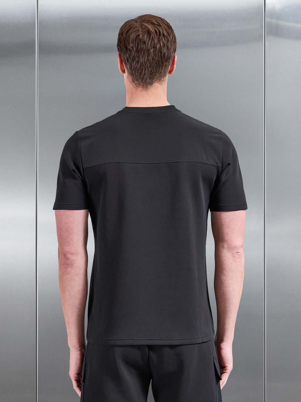 Hybrid Cargo T-Shirt in Black