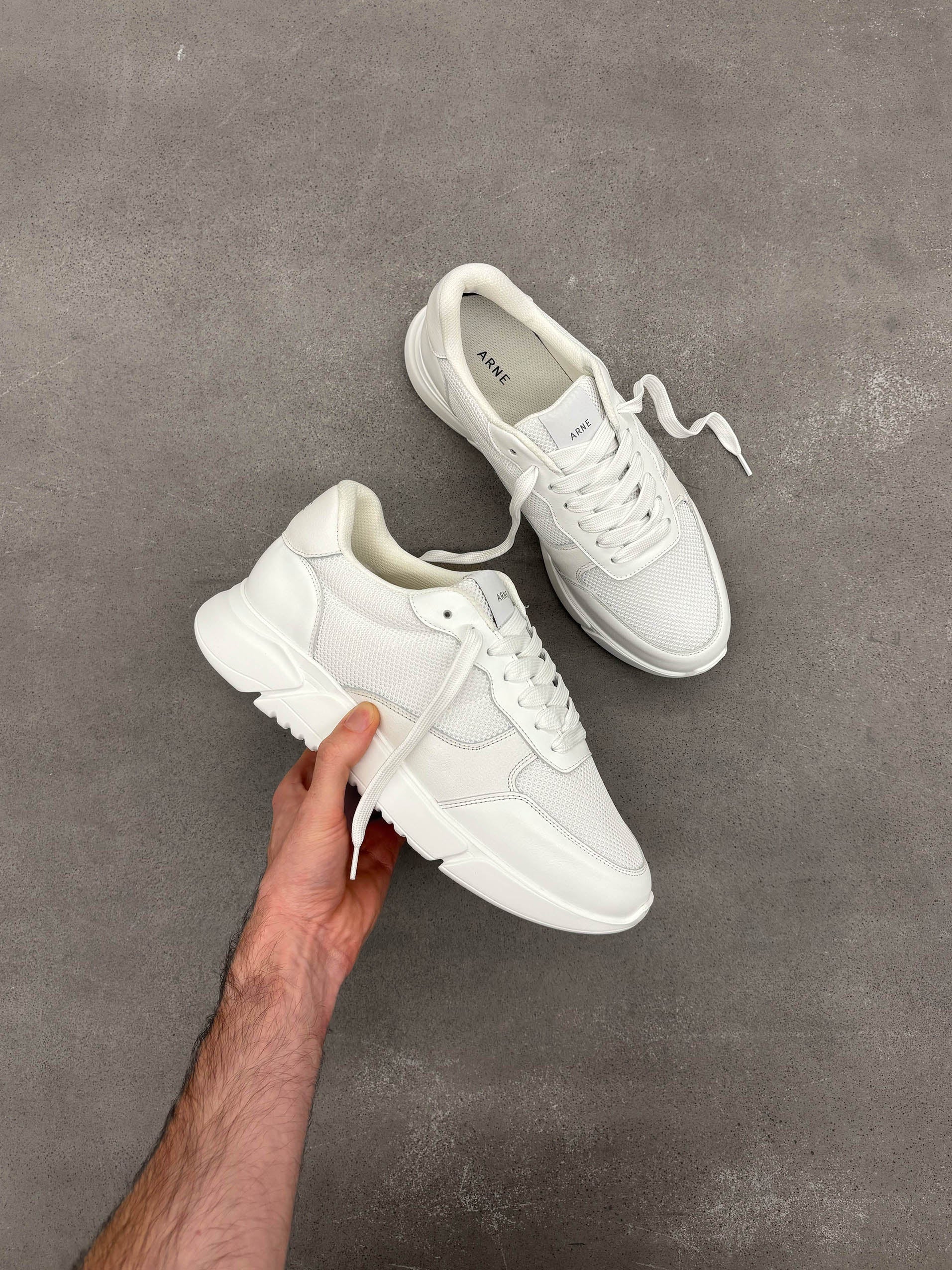 Active Runner in Triple White
