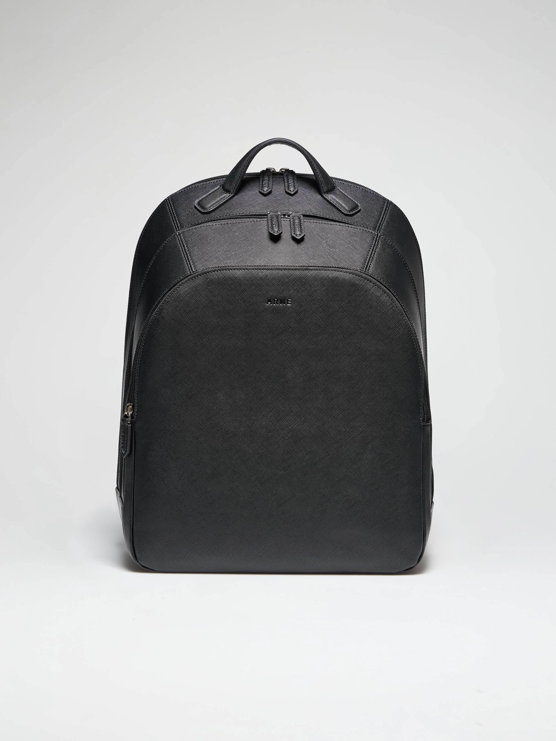 Large Compartment Backpack in Black