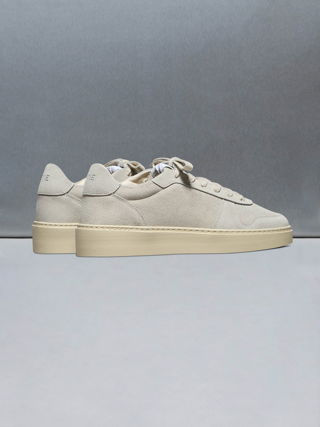 Mid Court Trainer in Stone Suede