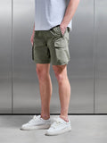 Parachute Cargo Short in Olive