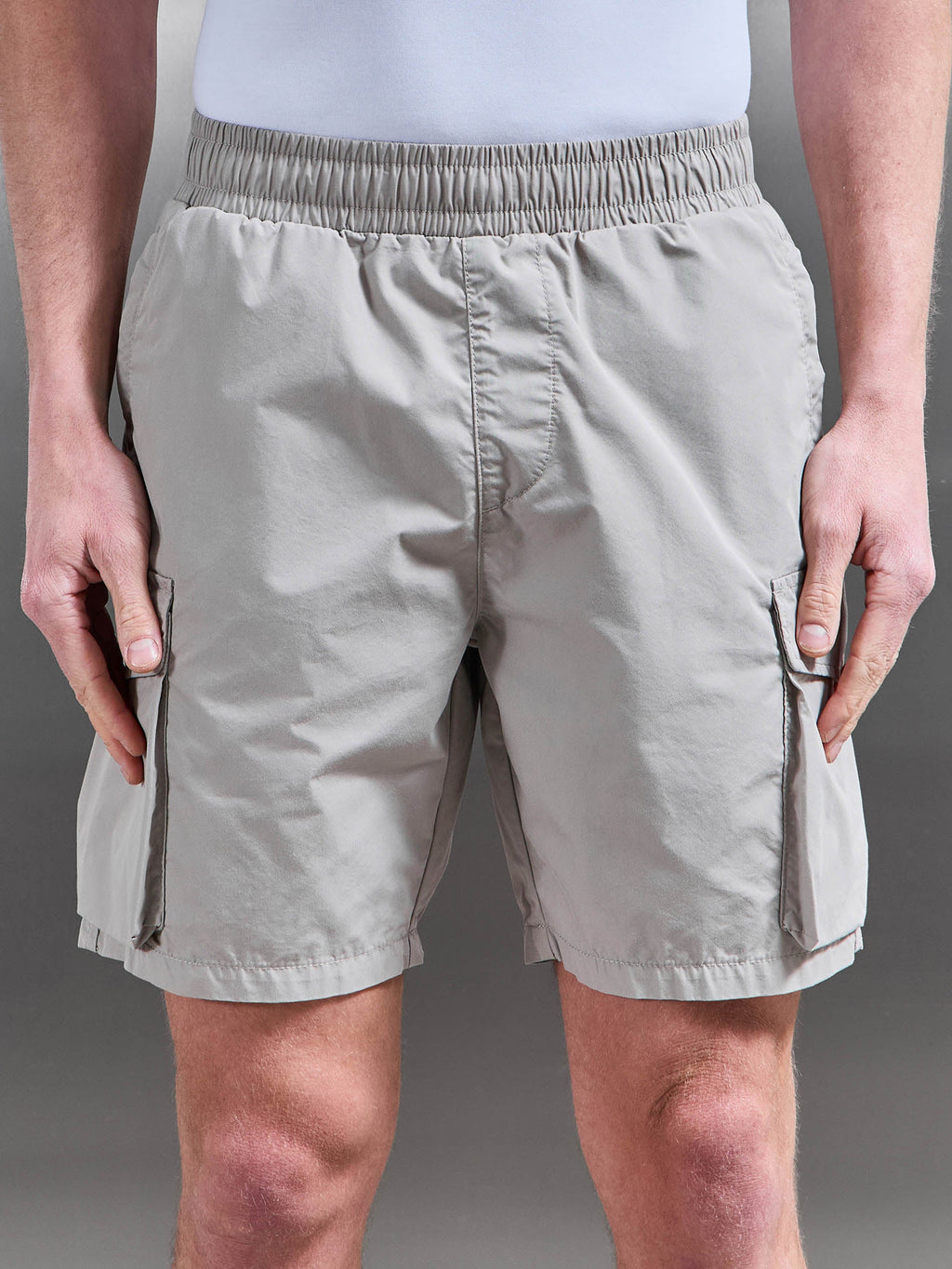 Parachute Cargo Short in Stone