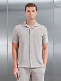 Resort Revere Collar Shirt in Stone