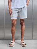 Seersucker Stripe Short in Blue