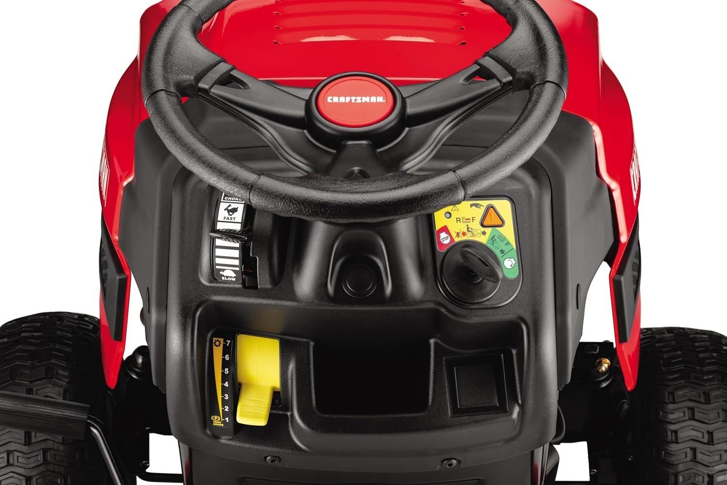 CRAFTSMAN 42-Inch Gas Riding Lawn Mower with Gear Drive - Image 3
