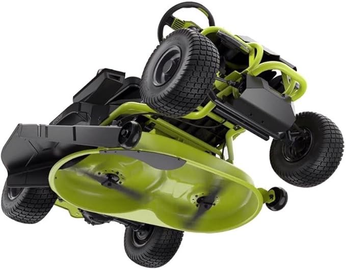 Ryobi 38in Electric Back Engine Riding Lawn Mower - Image 4