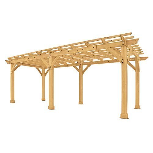 Yardistry 10 x 22 Meridian Pergola - Image 10