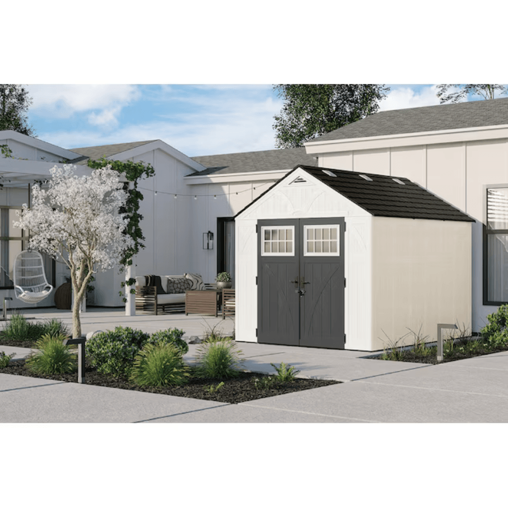 Suncast 8-ft x 10-ft Tremont Resin Storage Shed (Floor Included) - Image 2