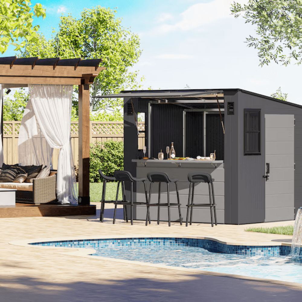 Suncast 8-ft x 7-ft Resin Shed (Floor Included) - Image 7