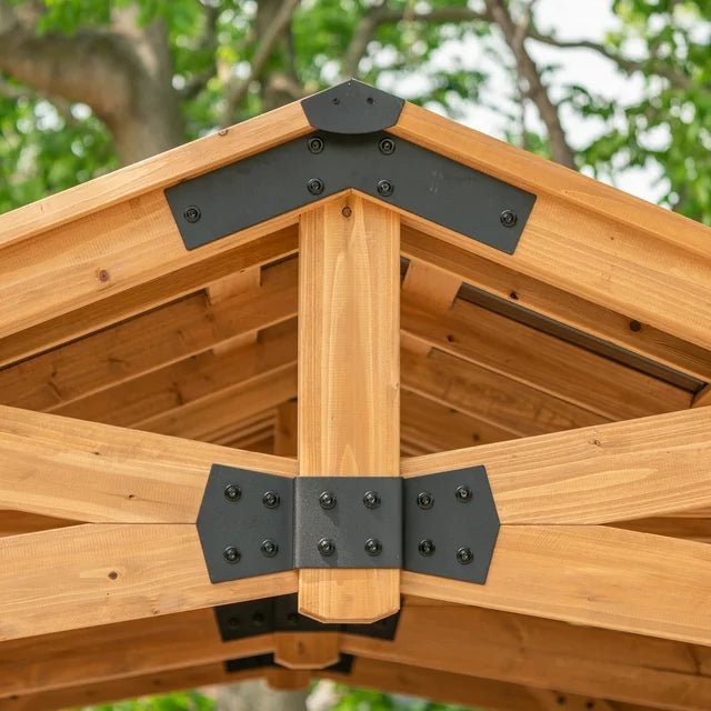Backyard Discovery 20′ x 12′ Norwood Carport Gazebo - Image 6
