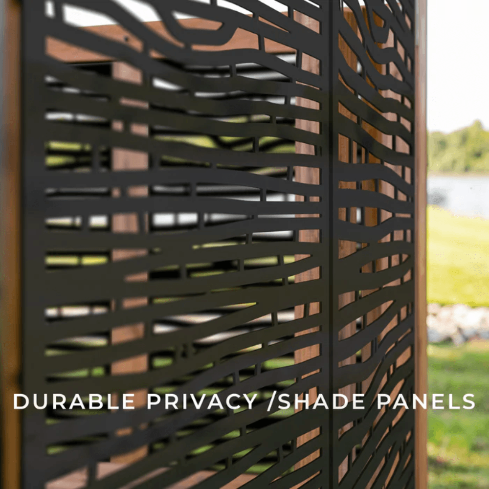 Backyard Discovery Verona Cedar Cabana Pergola - Image 6