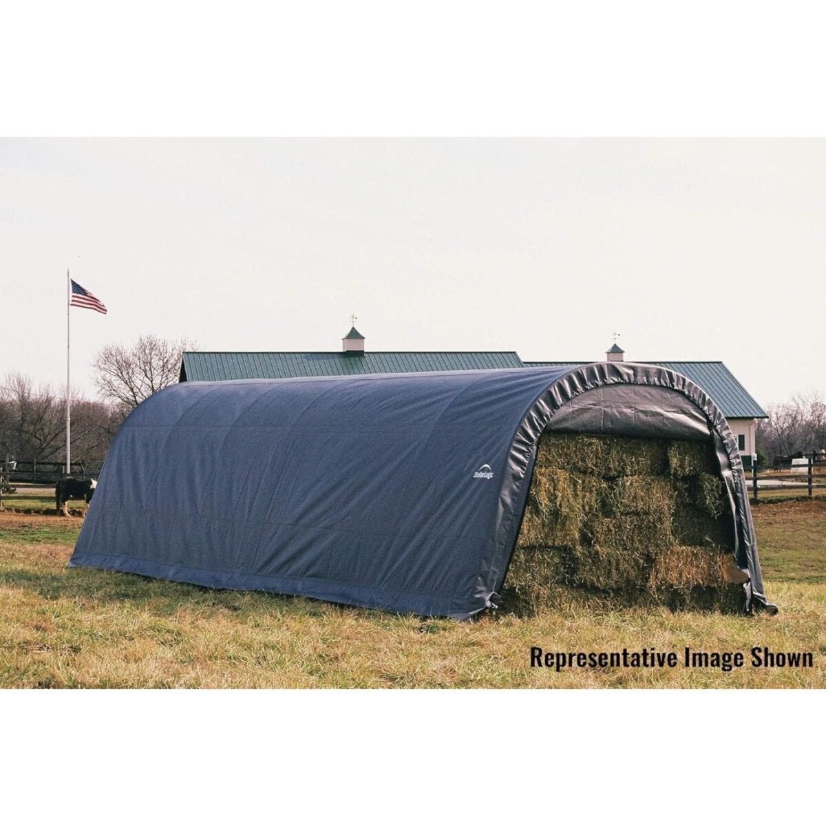 ShelterLogic ShelterCoat Round Style Garage - Image 2